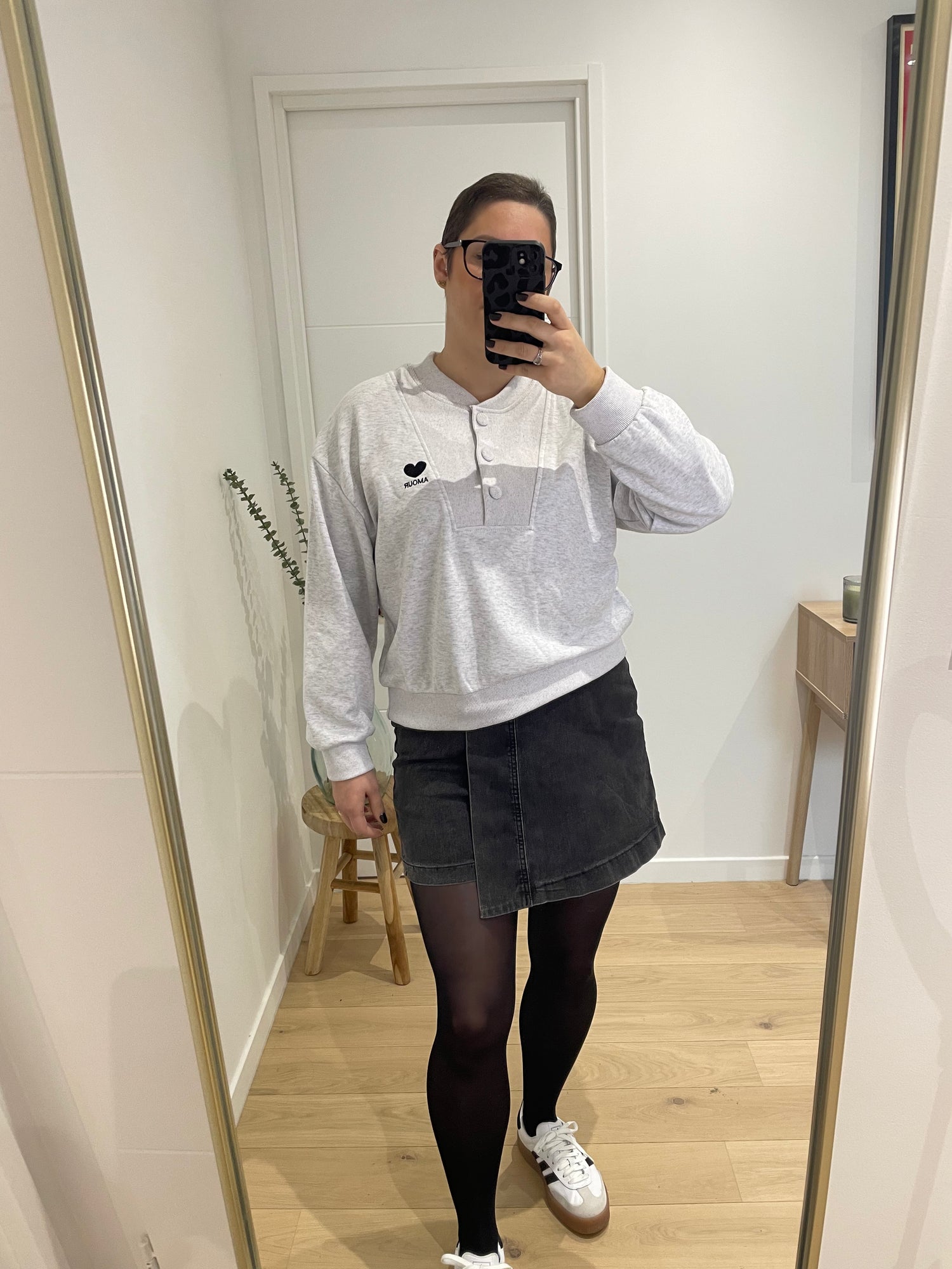 Sweat Chloé - gris