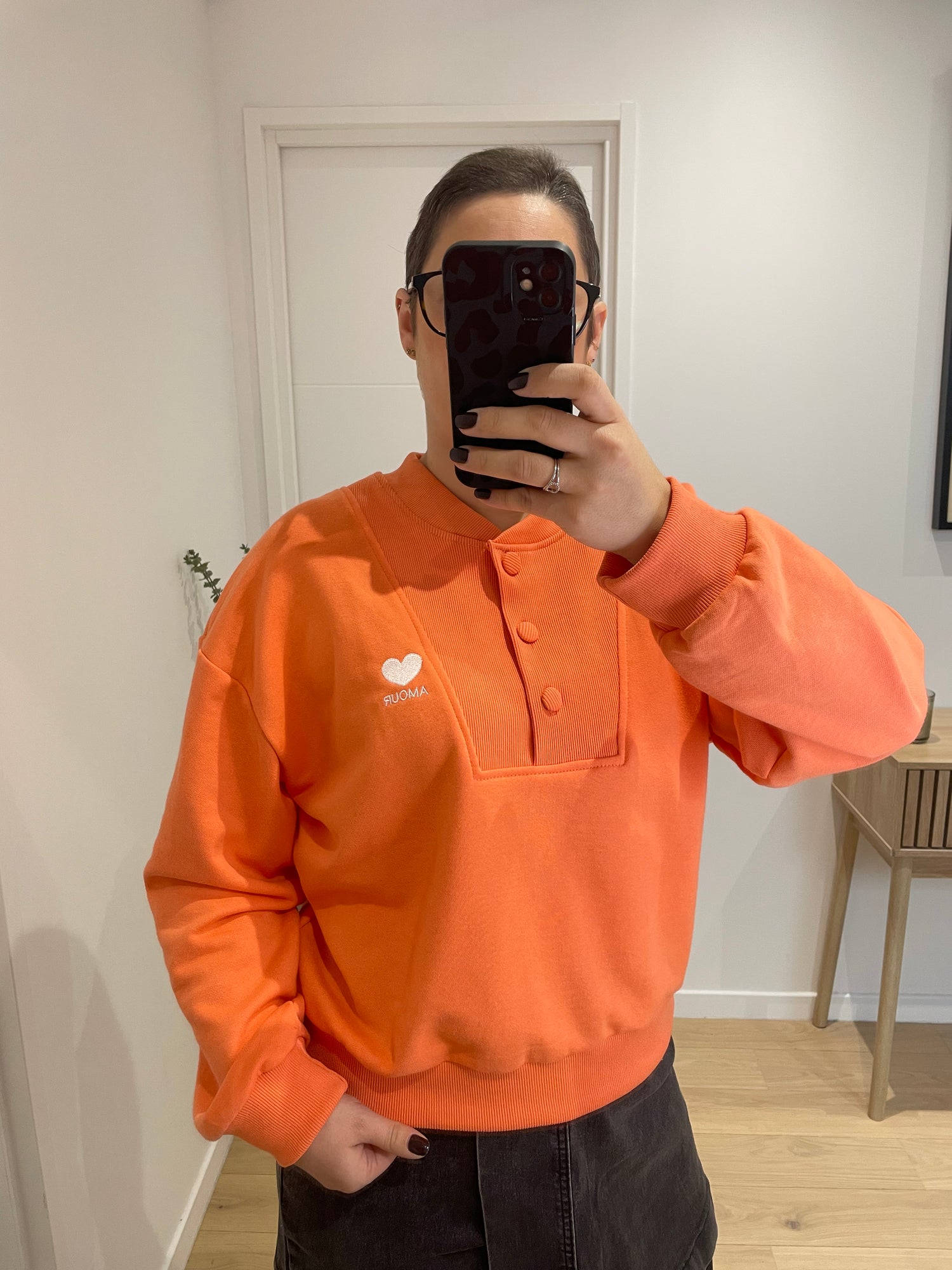 Sweat Chloé - orange