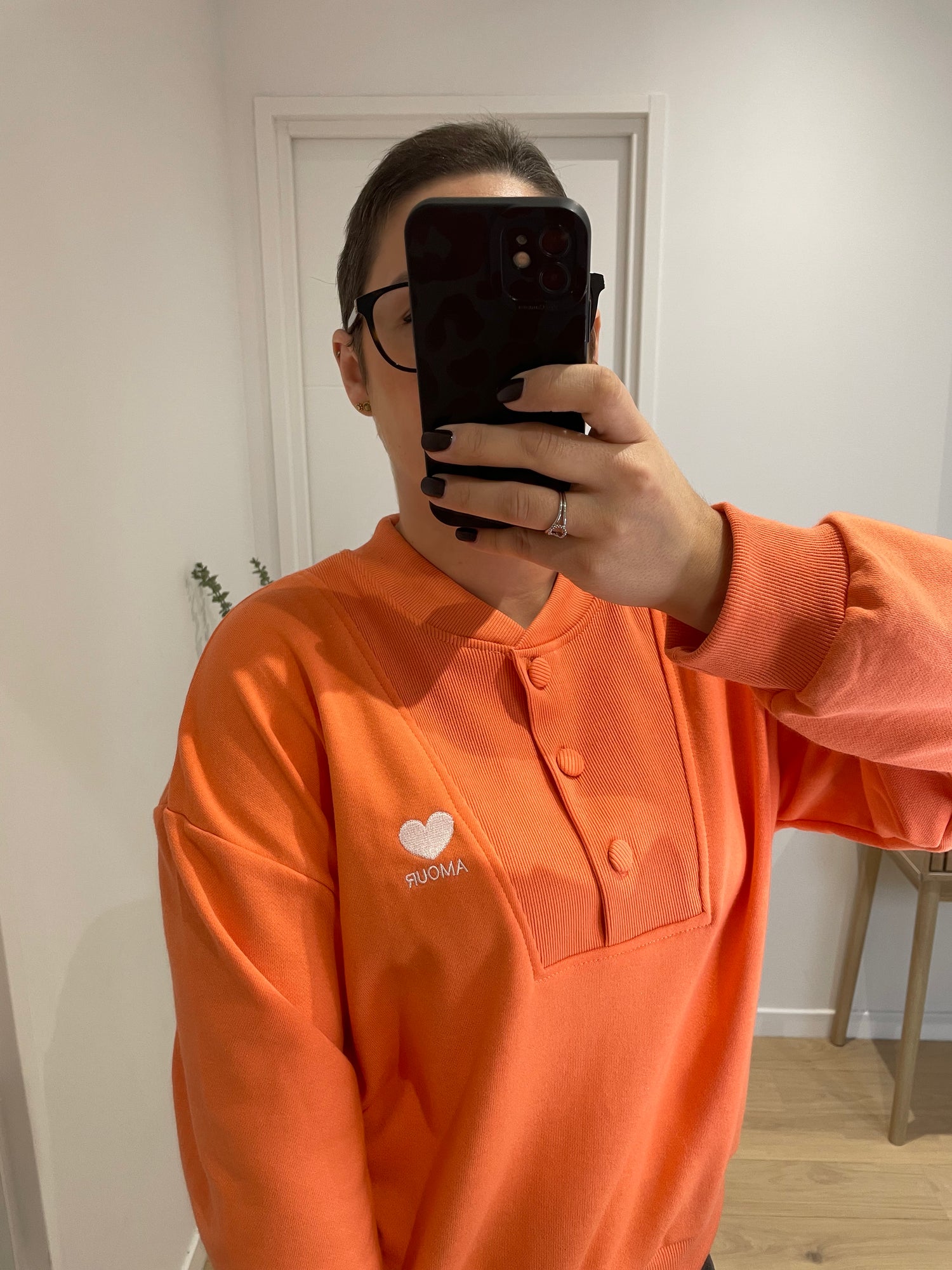 Sweat Chloé - orange