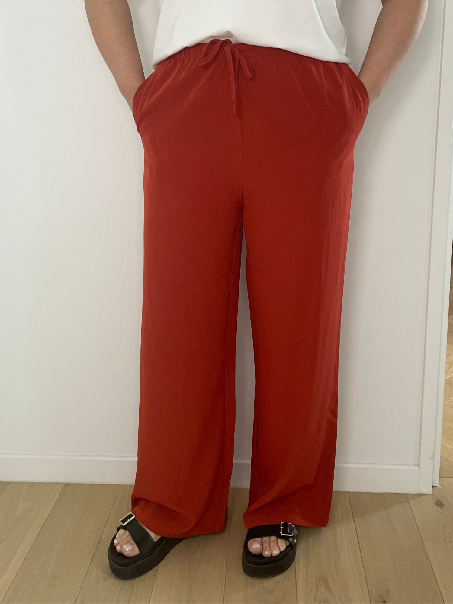 Pantalon Elena - rouge