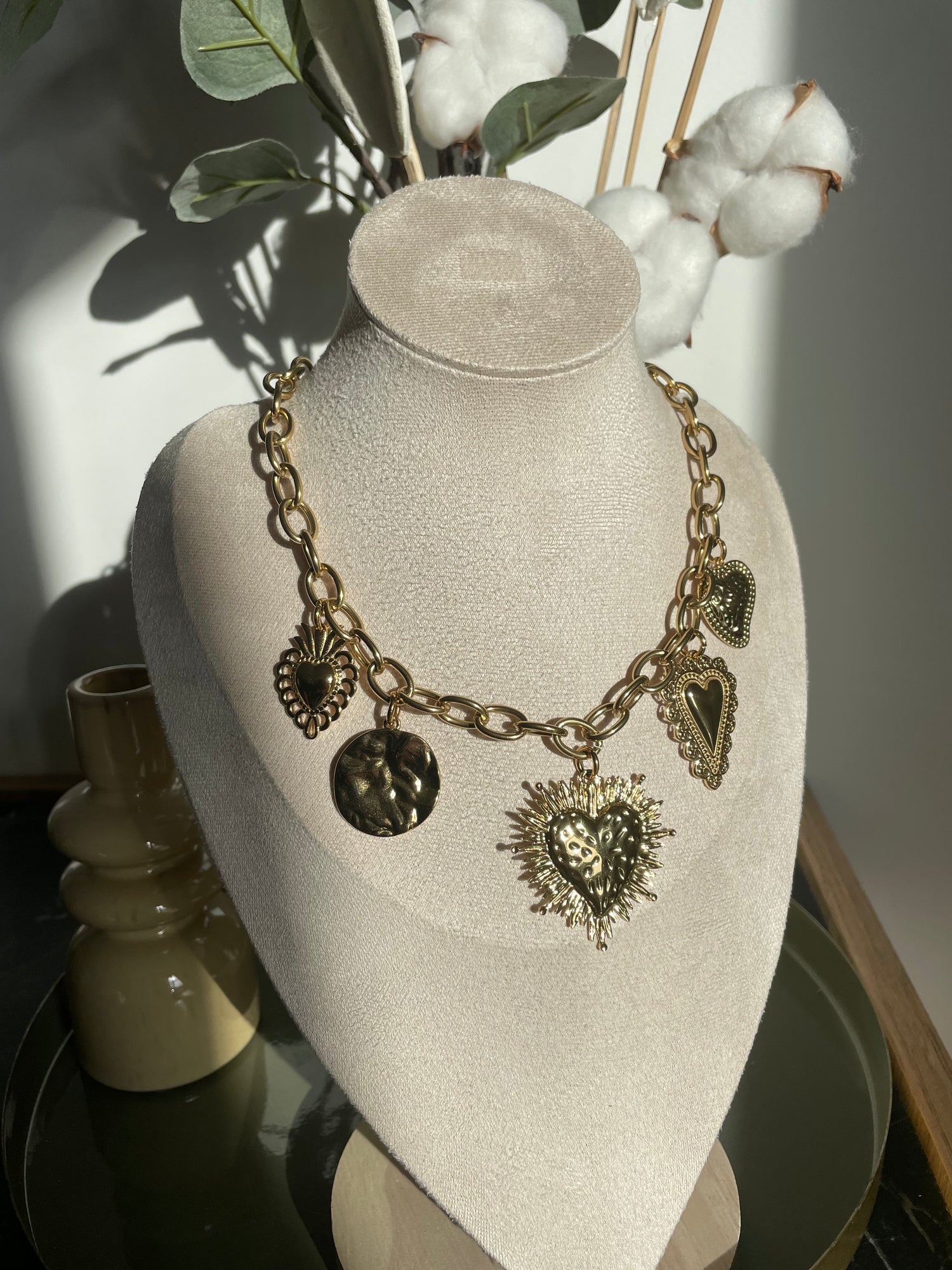 Collier Elyna - doré