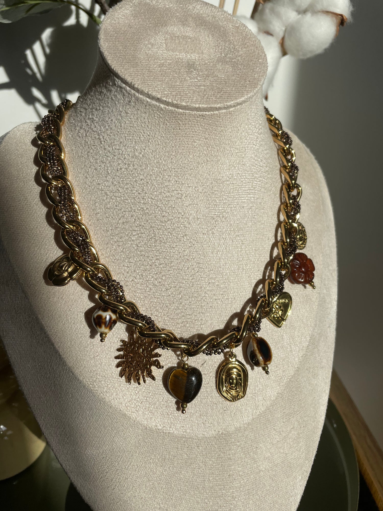 Collier Naia - doré