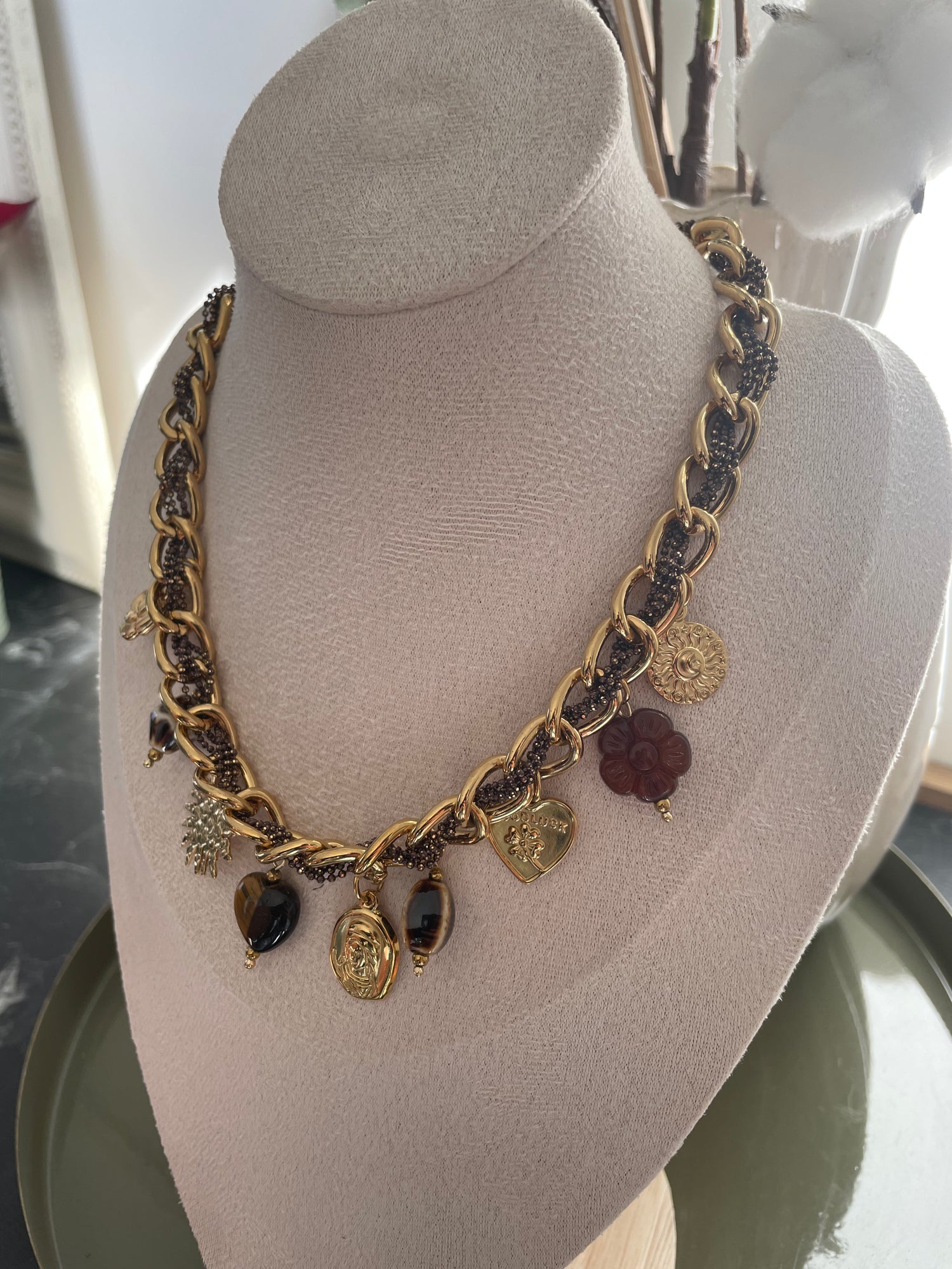 Collier Naia - doré
