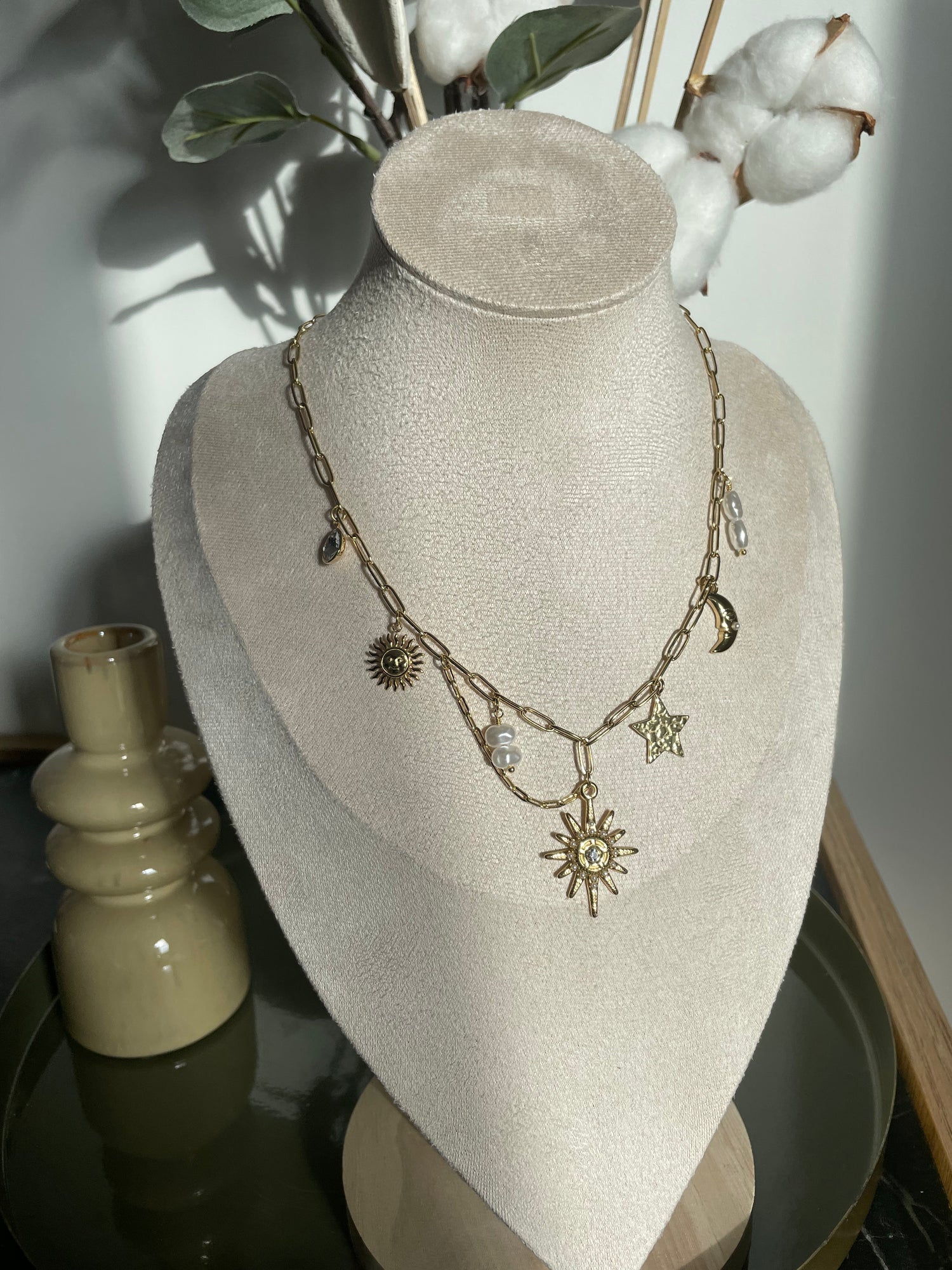 Collier Cosmique - doré