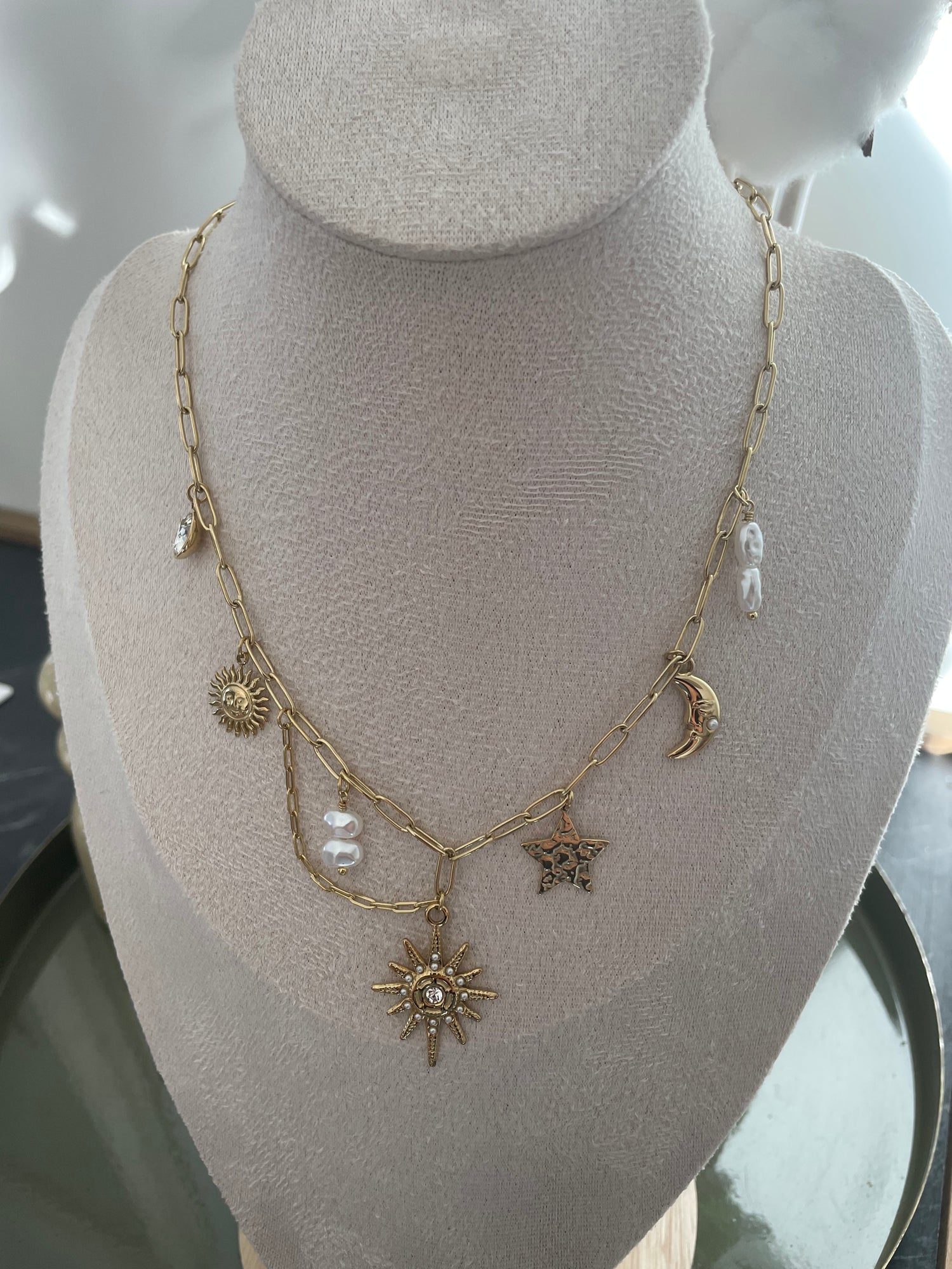 Collier Cosmique - doré