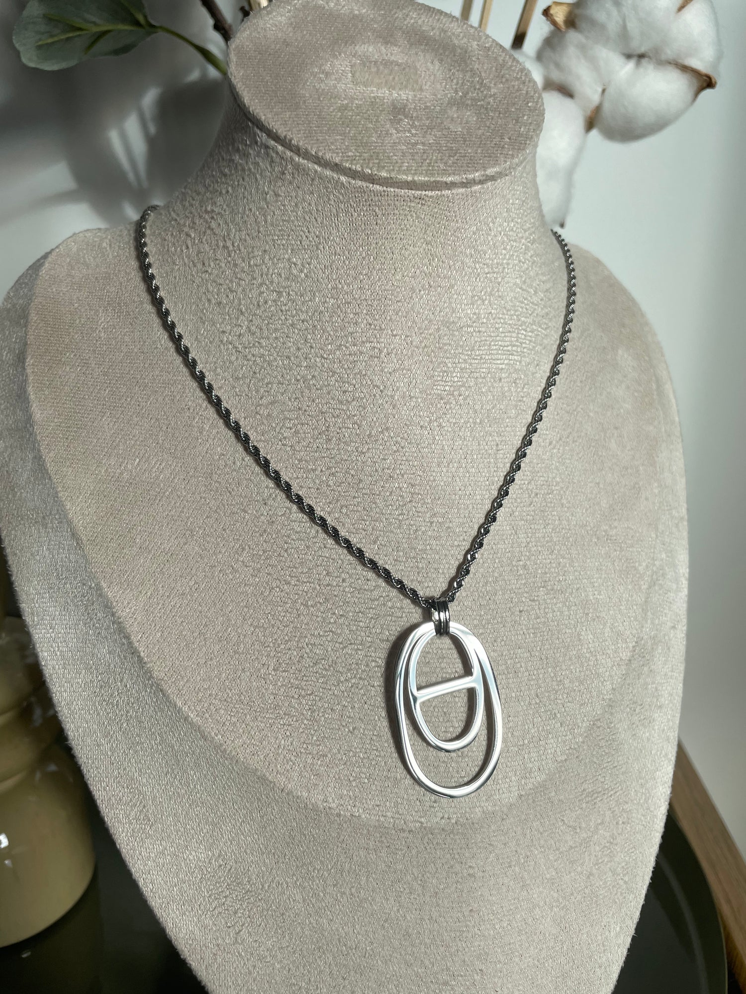 Collier Grace - argenté