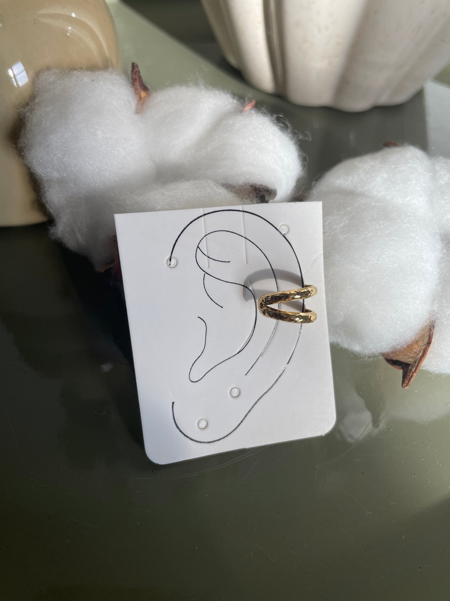 Boucle conch Sana - doré