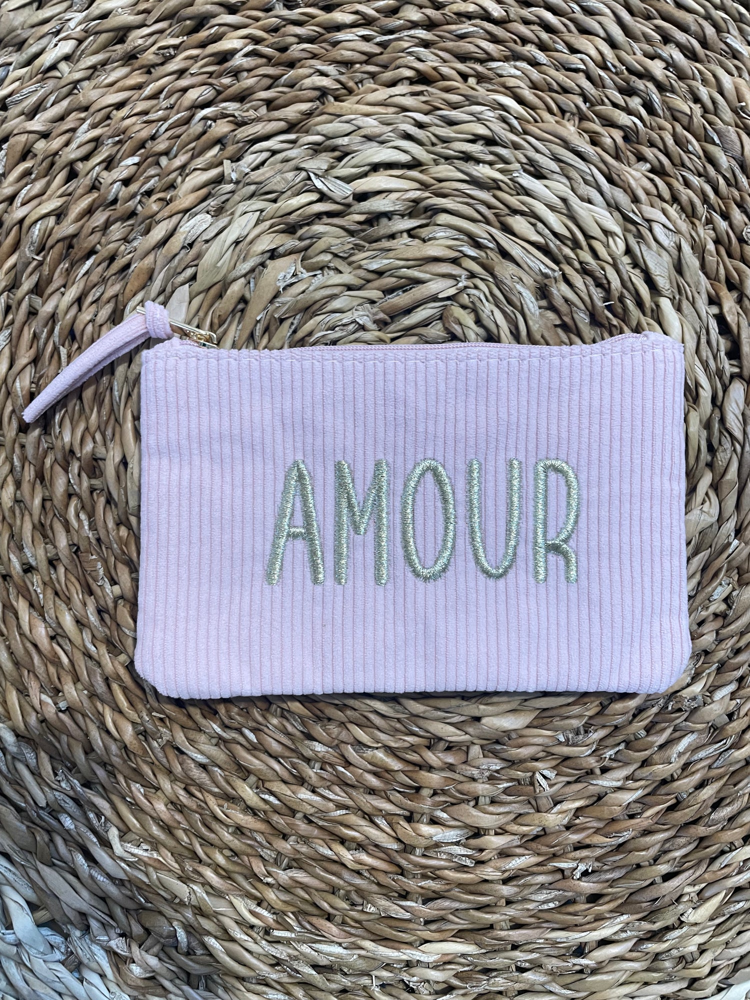 Pochette Amour - rose