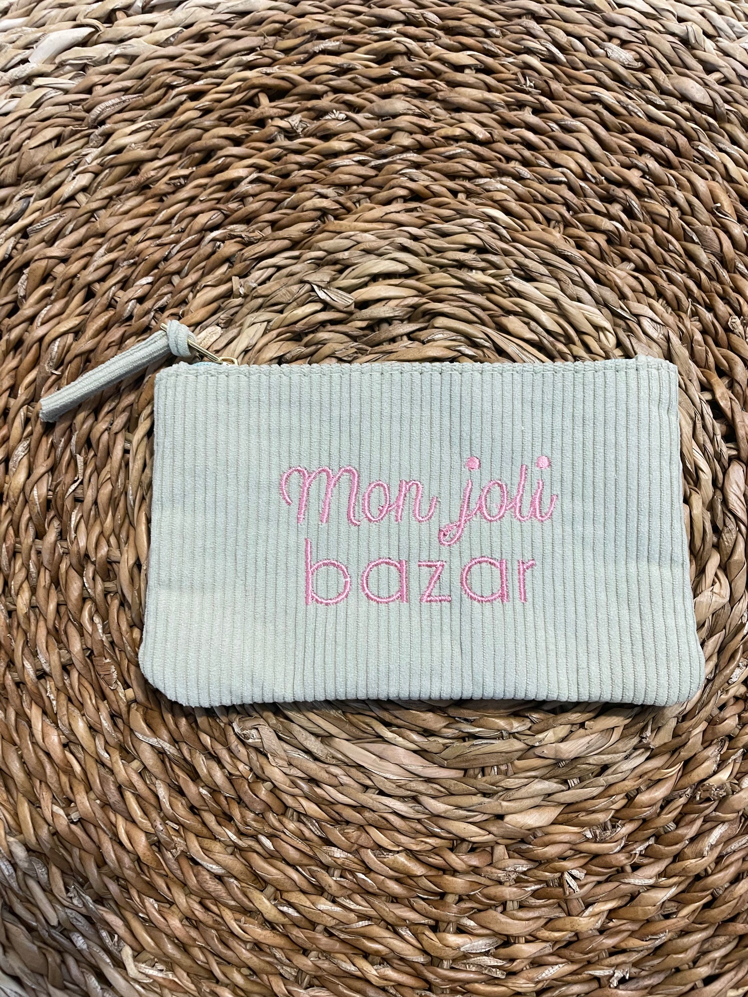 Pochette Mon joli bazar - vert