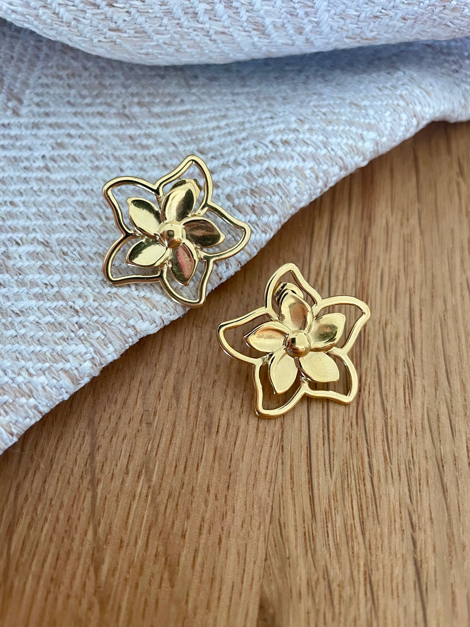 Boucles Monoï - doré