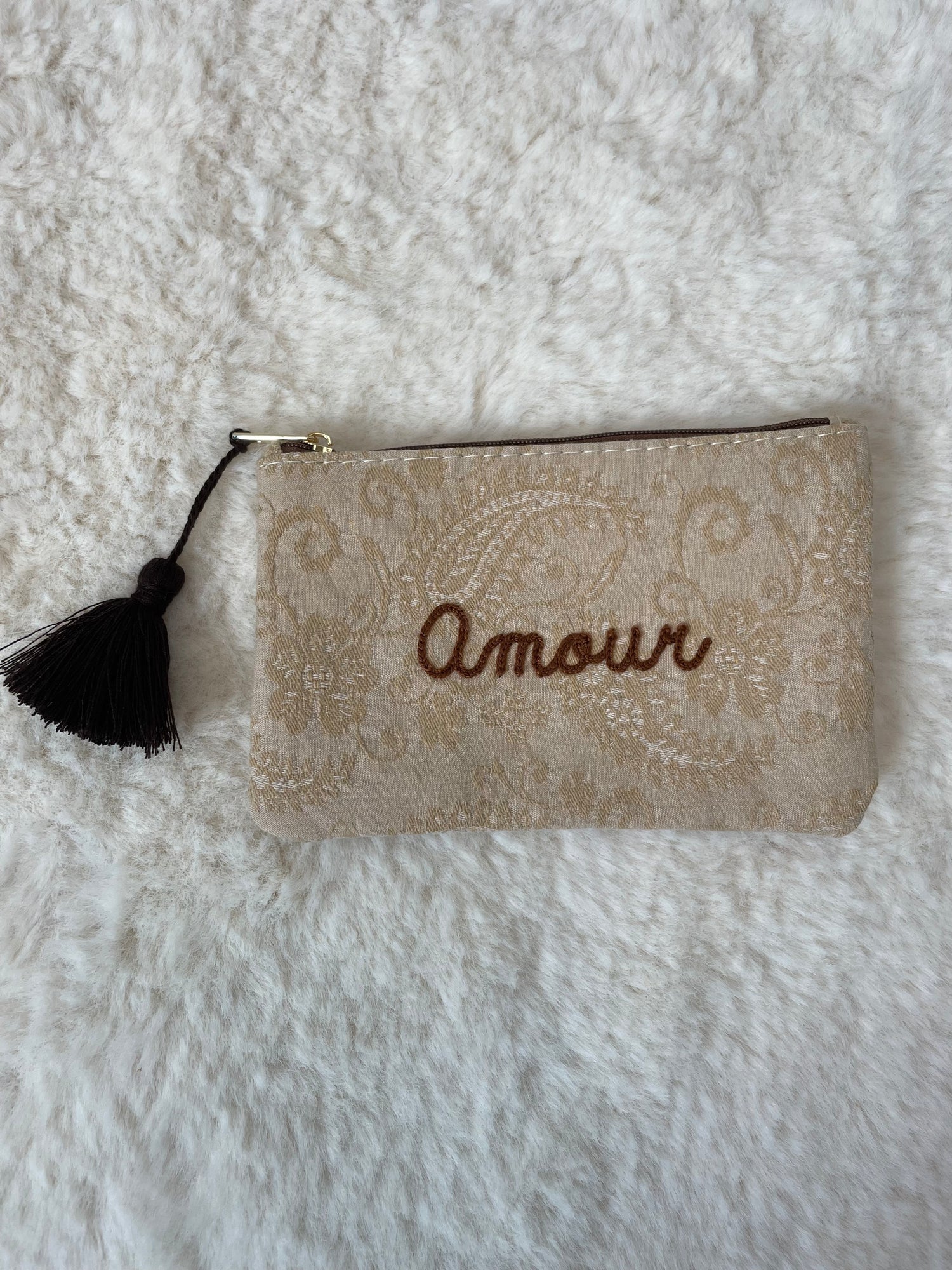 Pochette bandana - beige