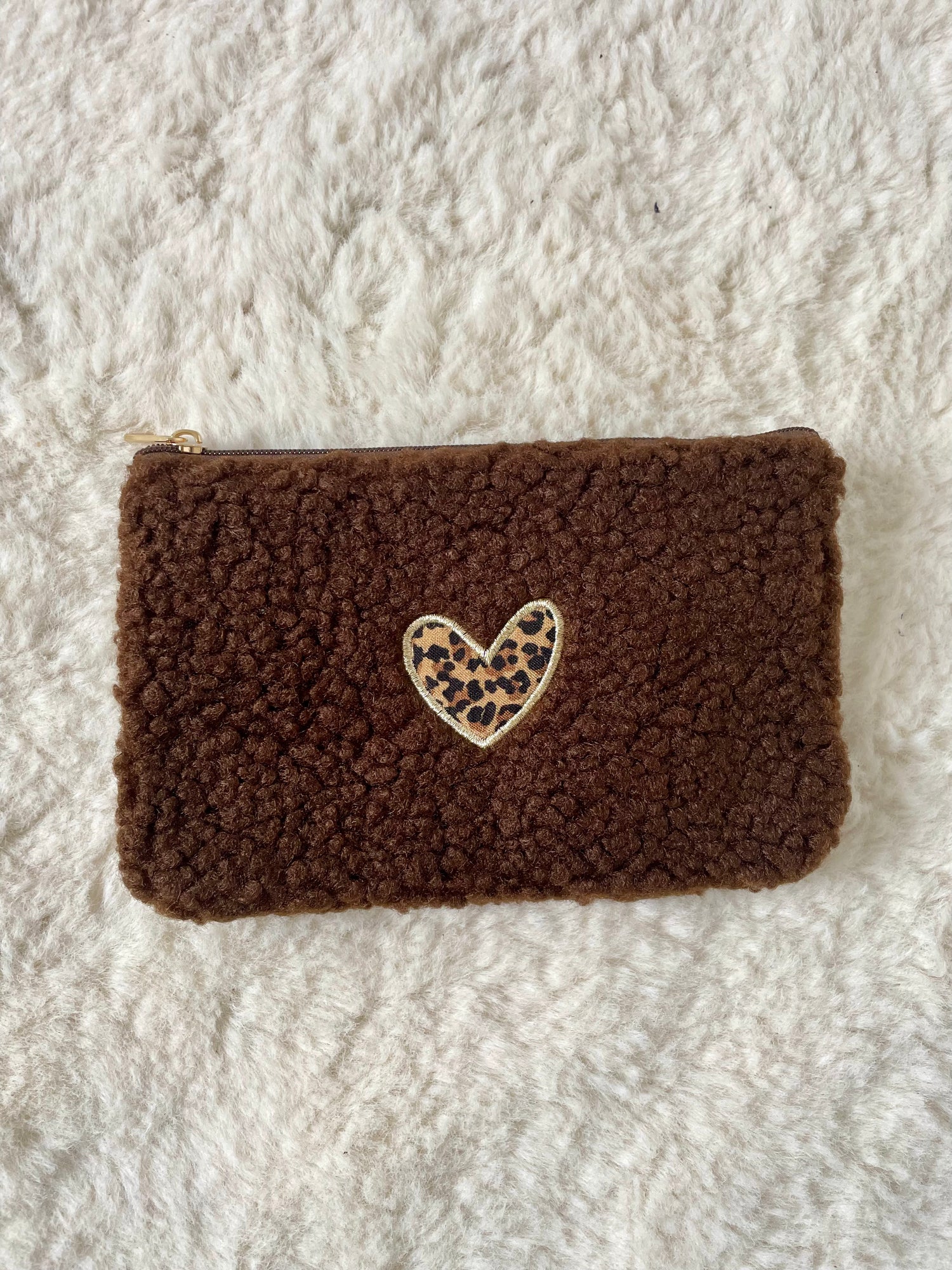 Pochette Léonie - marron