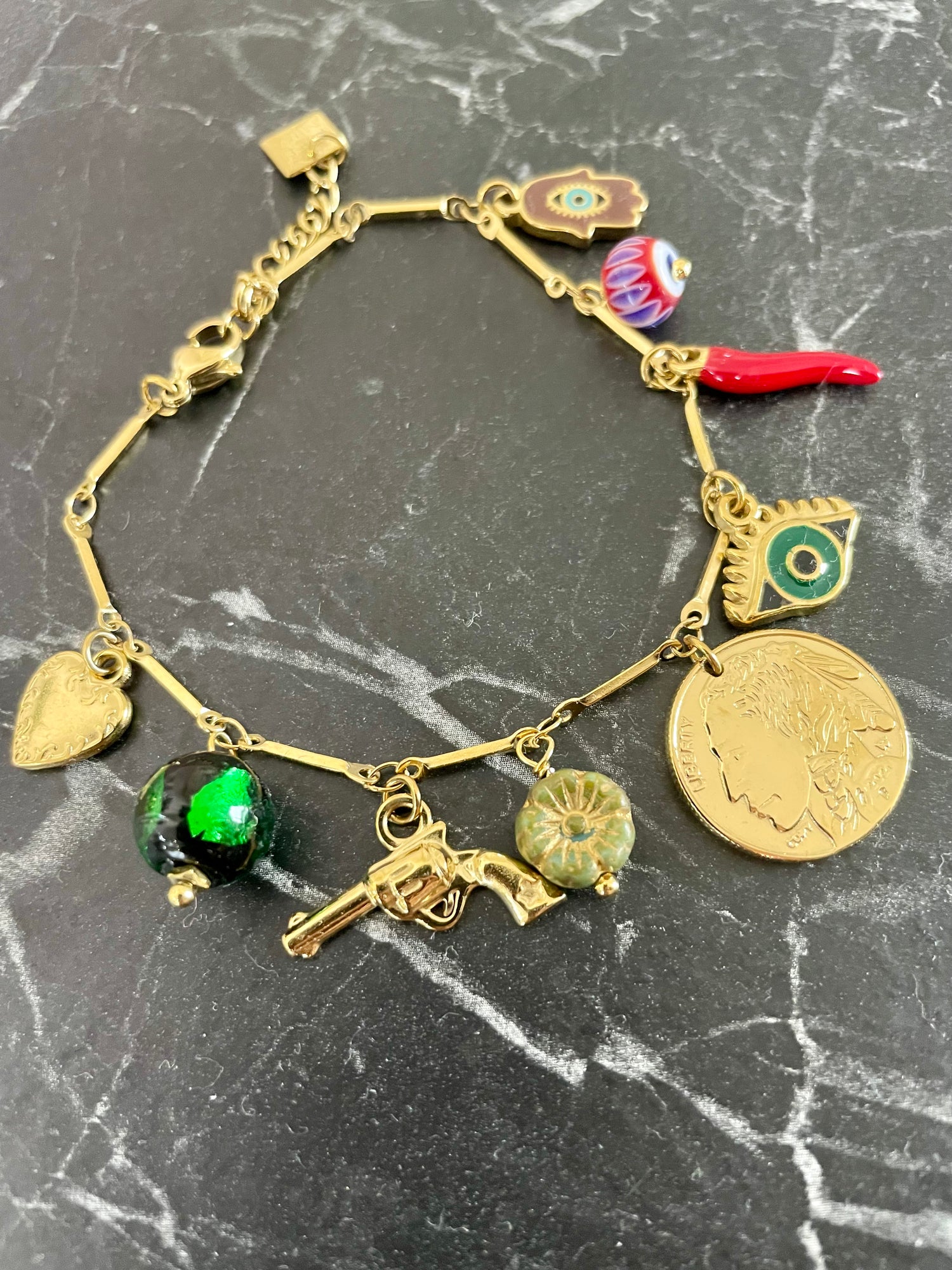 Bracelet Selena - vert