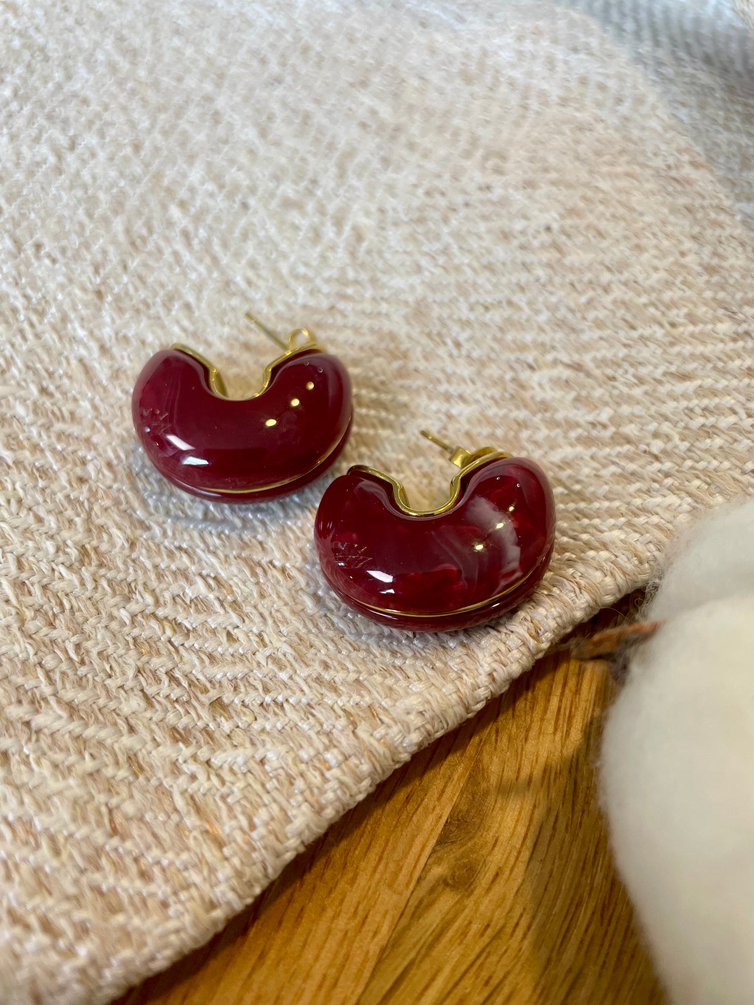 Boucles d'oreilles Jen - Bordeaux